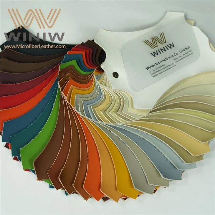 Rivestimento in pelle Pu in materiale rotolo per copertura del sedile auto