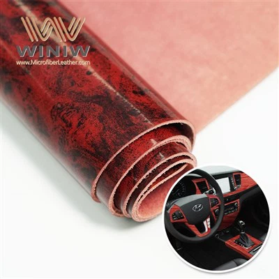 Materiale PU per sedile auto in similpelle microfibra antimacchia da 1,2 mm