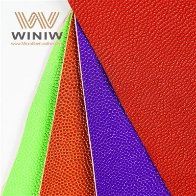 Tessuto in pelle PU da basket in materiale artificiale in microfibra da 1,2 mm
