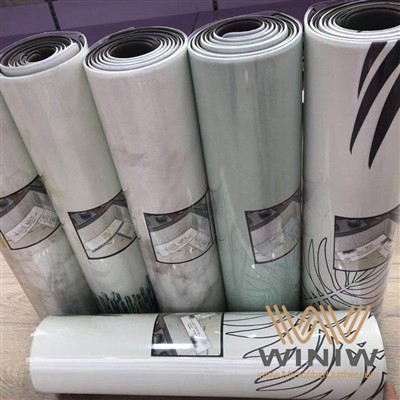 Tessuto in finta similpelle materiale PVC per tappetini