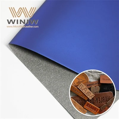 Materiale PU in similpelle resistente all'acqua per etichette
